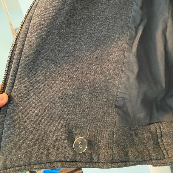 Joe Fresh Grey Fall Bomber Jacket - Picture 6 of 10